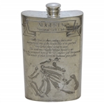 Augusta National Golf Club English Pewter Golf Flask - Excellent Condition