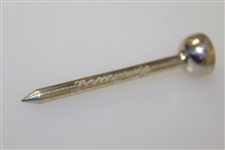 Pinehurst Engraved Vintage Sterling Silver Golf Tee 