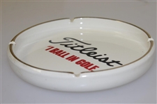 Titleist '#1 Ball in Golf' Ceramic Ashtray