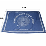Large Winged Foot Golf Club Clubhouse Flown Flag - Established in 1921 - 12ft x 8ft!