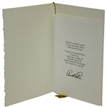 Arnold Palmer Memorial 'A Life Well Played' Funeral Service Program with Original String