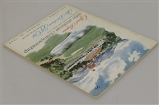 1959 US Amateur Championship at Broadmoor GC Program - Jack Nicklaus Winner - 1st Major?