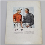 1959 US Amateur Championship at Broadmoor GC Program - Jack Nicklaus Winner - 1st Major?