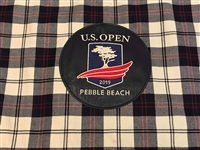 2019 US Open at Pebble Beach Embroidered Tartan Seamus Flag - Ltd Ed - Only 75 Made!