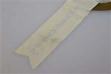 1957 US Open at Inverness Honored Guest Button with Ribbon