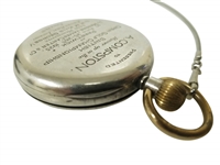 Archie Compston's 1925 British Open Championship Runner-Up Gifted Silver Pocket Watch