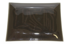 Evanston Golf Club Course Map Aerial View Tray/Dish - Skokie, Il.