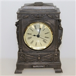 Classic Royal Tara Golf Themed Carriage Clock by Artist Rick Lewis - Works
