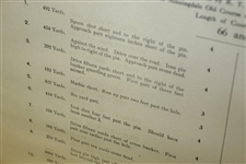 Bobby Jones 1926 Open Championship Qualifying Rounds Shot Depiction Presentation - Sunningdale Old Course
