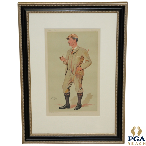 Horace Hutchison Vanity Fair/Spy Illustration Framed Piece