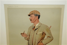 Horace Hutchison Vanity Fair/Spy Illustration Framed Piece