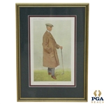 The Prince Of Princes Vanity Fair/Spy Illustration Framed Composition