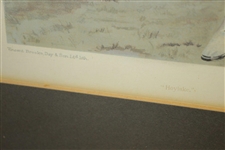 1903 'Hoylake' Harold Horsfall Hilton Golfer Illustration For Vanity Fair / Spy Magazine