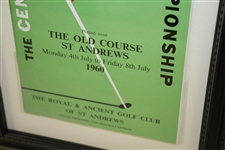 1960 Open Championship at St Andrews Program - Kel Nagle Wins Centennial Open 