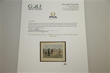 First International Foursome - Played on Leith Links in 1682 by Allan Stewart Circa 1911