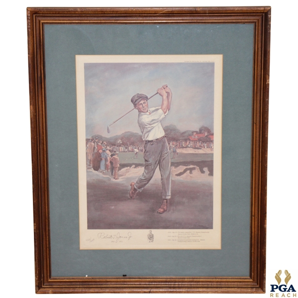 1972 Bobby Jones Ltd Ed. Print by The Old Golf Shop Feat. Merion Cricket Club - 400/1000