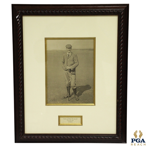 Fredrick FG Guthrie Tait, Esq. Black & White Photo - 1896 & 1898 Britisth Amateur Champion
