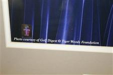 Tiger Woods Foundation Photo Presentation Of Tiger & His Major Trophies Including US Amateur