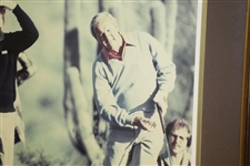 Palmer, Nicklaus, Player & Watson - Great Four in the Desert/Skins Game Signed by Bryan Morgan Photo