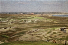 Eyre & Spottiswoode British Golf Print Signed by Artist