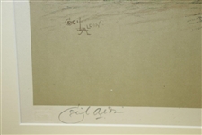 Eyre & Spottiswoode British Golf Print Signed by Artist