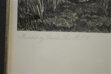 'The Golfers' Engraving Print - Matches Played Over St. Andrews by Artists Charles Lee & Chas. E. Wagstaffe 