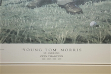 Young Tom Morris Ltd Ed Print by Artist Arthur Weaver  St Andrews Open Champion - 219/650