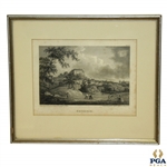 Edinburgh Circa 1798 Golf Engraving By J Walker From F. Nicholson Drawing