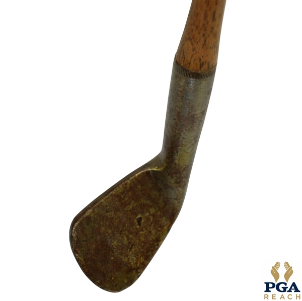 1870s Rut Wood Shafted Iron - Very Good Condition