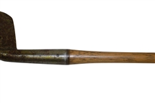 1870's Rut Wood Shafted Iron - Very Good Condition