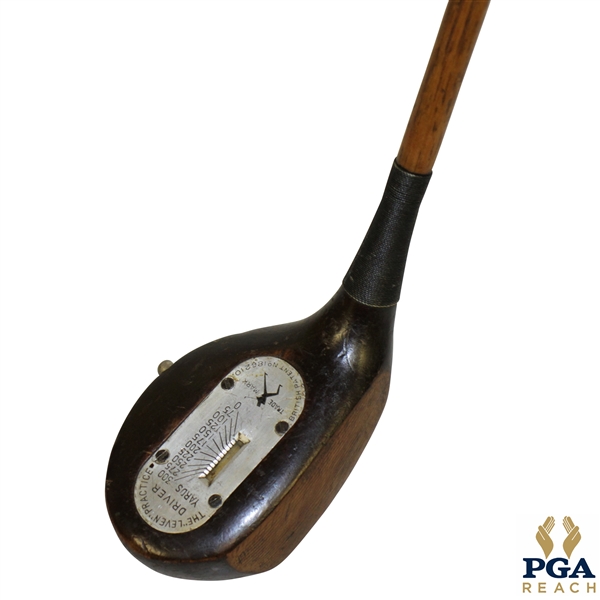 The "Leven" Practice Driver British Club w/ Projected Yardage Meter - Very Good Condition