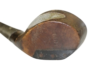'Prestwick Clubs' Spliced Neck Wood Shafted Wood Circa 1900 w/ Head Stamp 