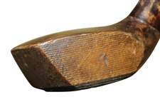 'Prestwick Clubs' Spliced Neck Wood Shafted Wood Circa 1900 w/ Head Stamp 