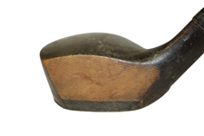Slazenger Spliced Neck Wood Shafted Wood w/ Head Stamp - Brassie Sole