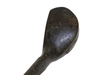 Slazenger Spliced Neck Wood Shafted Wood w/ Head Stamp - Brassie Sole