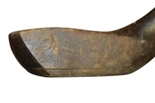 Willie Park Spliced Neck Transitional Wood Shafted Fairway Club Circa 1900 w/ Shaft & Head Stamps