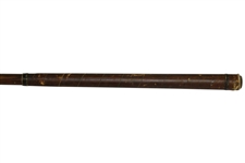 Willie Park Spliced Neck Woods Club Circa 1900 - Shaft & Head Stamp w/ Leather Face