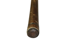 Willie Park Spliced Neck Woods Club Circa 1900 - Shaft & Head Stamp w/ Leather Face