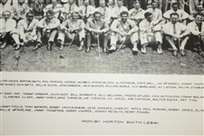 1934 First Masters Acushnet Augusta Invitational Field Photo - Reproduction
