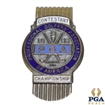 1955 PGA Championship at Meadowbrook CC Contestant Badge - Doug Ford Winner