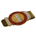 1963 PGA Championship at Dallas Athletic Club Contestant Badge - Jack Nicklaus Winner
