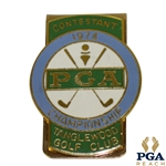 1974 PGA Championship at Tanglewood GC Contestant Badge - Lee Trevino Winner