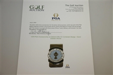 1979 PGA Championship at Oakland Hills CC Contestant Badge - David Graham Winner