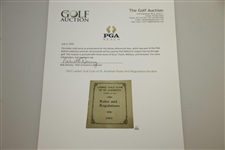 1923 Ladies' Golf Club of St. Andrews Rules And Regulations Booklet