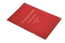 1893 North Berwick New Club Rules & Regulations and List of Members Booklet