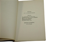 1893 North Berwick New Club Rules & Regulations and List of Members Booklet