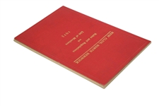 1923 North Berwick New Club Rules & Regulations and List of Members Booklet