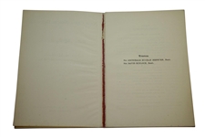 1923 North Berwick New Club Rules & Regulations and List of Members Booklet