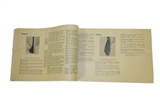 Golf Antiquities Booklet - Catalog of Old Golf Clubs Collected from Golf's Golden Years