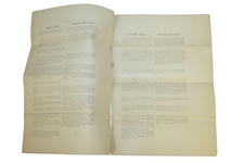 1891 Royal & Ancient St. Andrews Rules for the Game of Golf as Revised by The Special Committee
